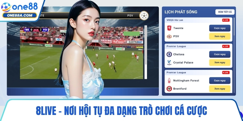 8LIVE – nơi hội tụ đa dạng trò chơi cá cược