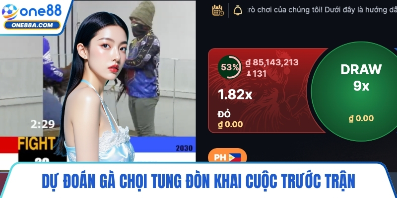 Dự đoán gà chọi tung đòn khai cuộc trước trận