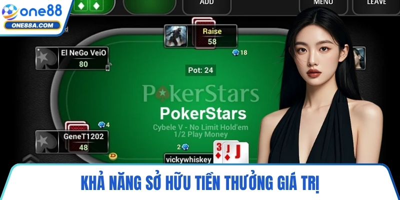 Khả năng sở hữu tiền thưởng giá trị